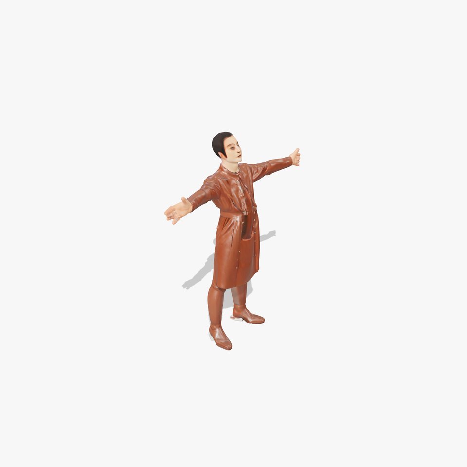 Modern Leather Outfit model pack